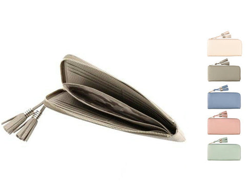 【豊岡財布 アトリエヌウ NU04117 アイボリー】loop(ループ)ロングウォレットS